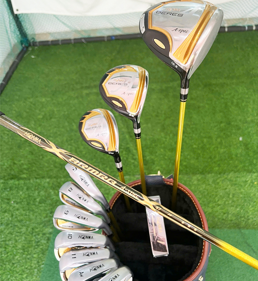 Bộ Gậy Golf Honma A-Spec 3 sao Cũ Lướt